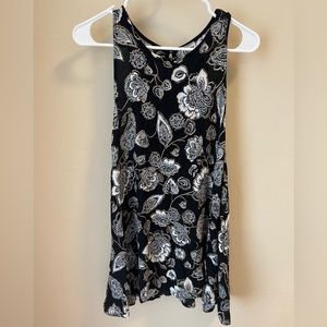 Free People dressy long tank top M